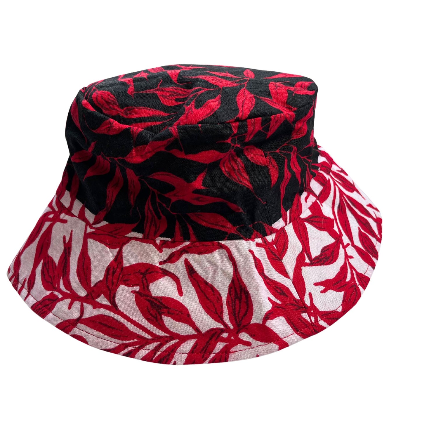 Red, White, Black Bucket Hat