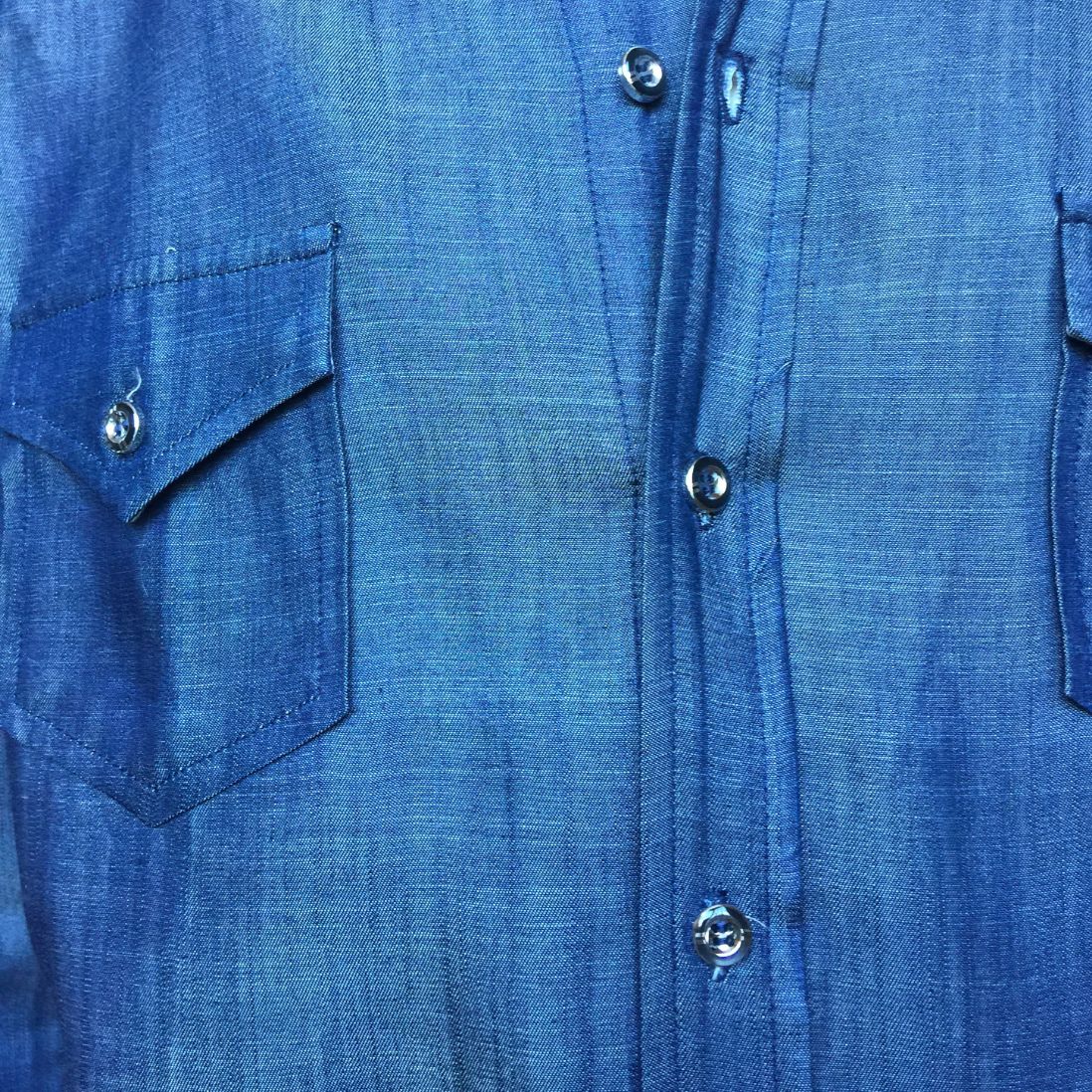 Men's Long Sleeve Denim Shirt