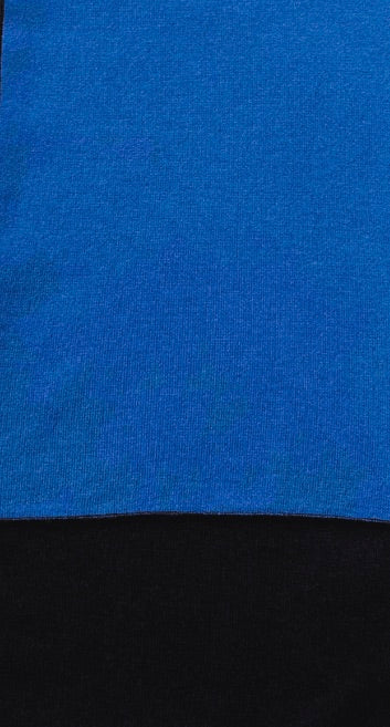 Blue & Black Italian Scarf – Bold Style for Men Who Make an Entrance