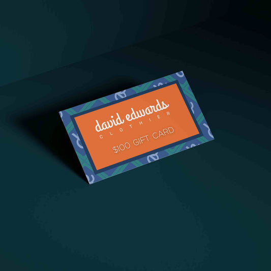 David Edwards Clothier Gift Card – The Perfect Gift of Style