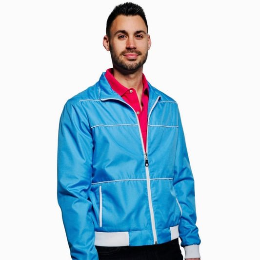 Solid Light Blue Jacket